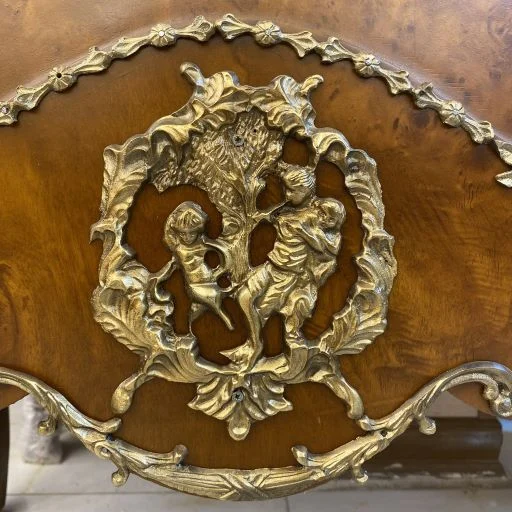 آینه و کنسول چوبی جدید برنزکوب