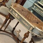 میز بازی چوبی تخته نرد و شطرنج زیبا