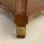 پایه میز چوبی گرد