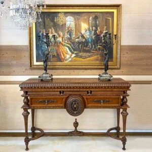 میز کنسول جدید قهوه ای شیک