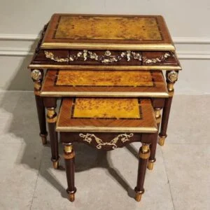 میز عسلی شیک قهوه ای کشودار