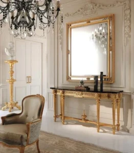 آیینه کنسول چوبی نمای کلی