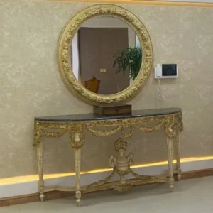 اینه کنسول چوبی