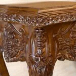 بدنه میز تلفن پرمنبت قهوه ای