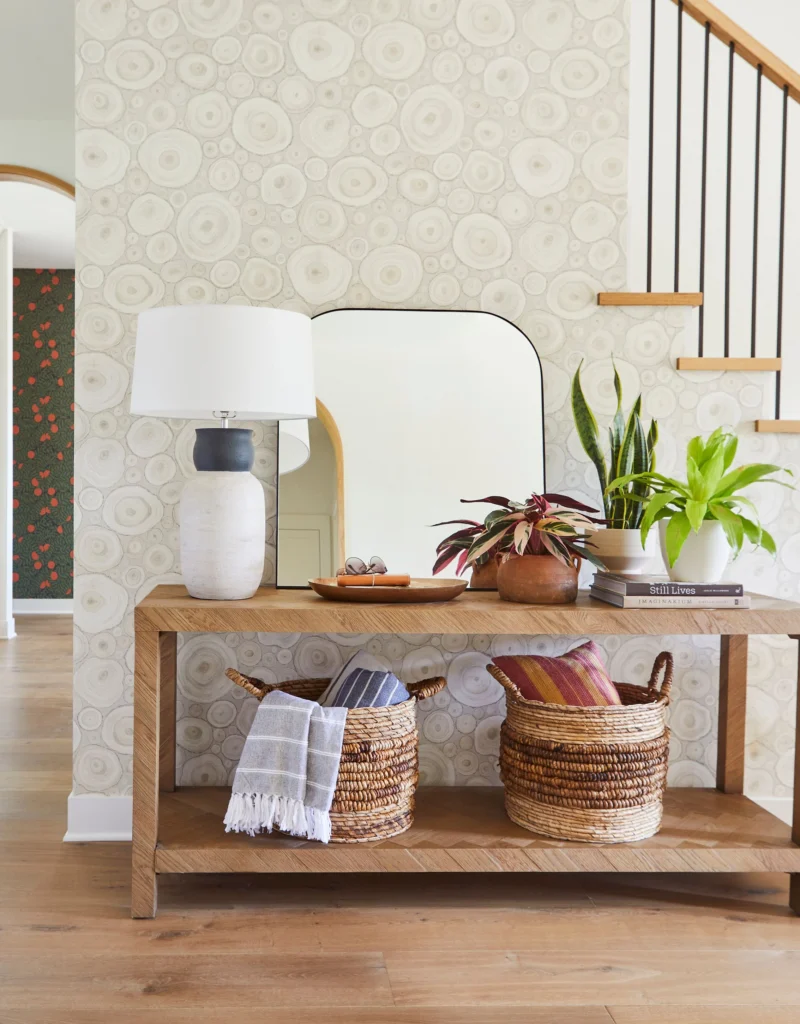 ایده‌های دکوراتیو جذاب برای تزئین بالای آینه‌ کنسول