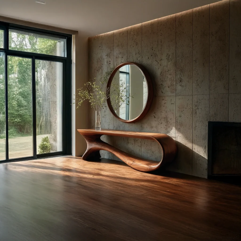 ترندهای جدید طراحی آینه‌ کنسول در سال جدید