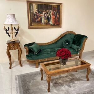 شزلون شیک کلاسیک سبز و قهوه ای